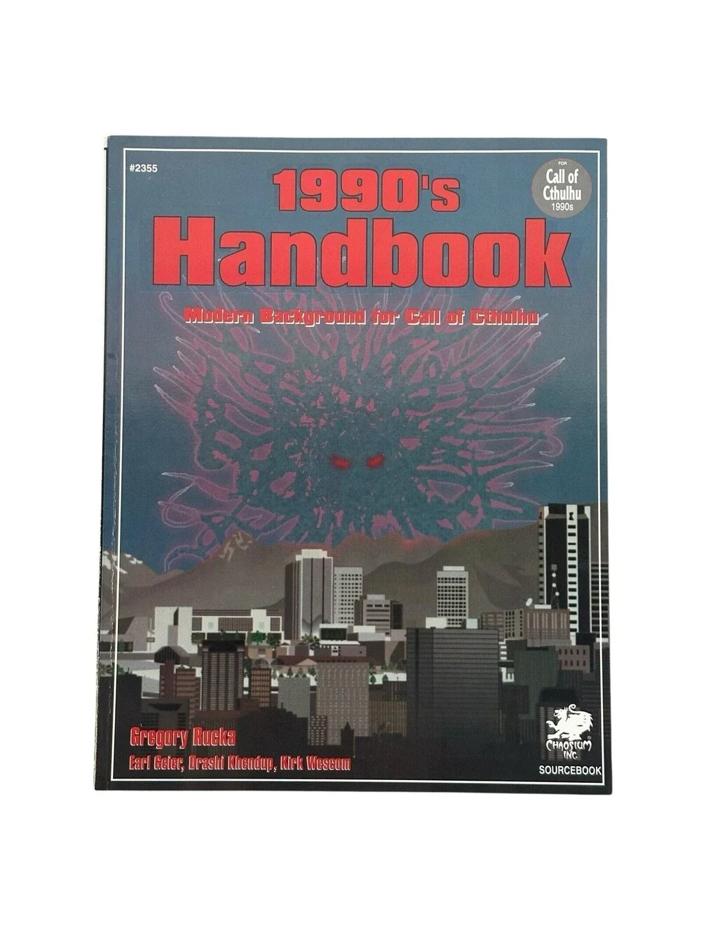 Call of Cthulhu 1990's Handbook Rollenspiel English